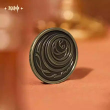 Load image into Gallery viewer, Genshin Impact Flins Decision Coin Necklace Preorder
