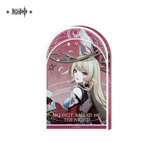 Load image into Gallery viewer, Genshin Impact Moonlit Ballad Of The Night Themed Thick Acrylic Ornament Preorder
