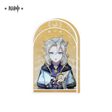 Load image into Gallery viewer, Genshin Impact Moonlit Ballad Of The Night Themed Thick Acrylic Ornament Preorder
