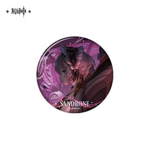 Load image into Gallery viewer, Genshin Impact Song of the Welkin Moon Themed Badge Preorder
