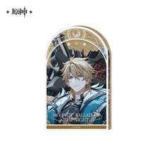 Load image into Gallery viewer, Genshin Impact Moonlit Ballad Of The Night Themed Thick Acrylic Ornament Preorder
