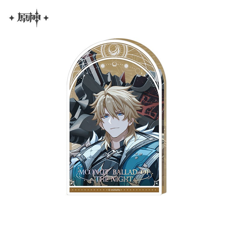 Genshin Impact Moonlit Ballad Of The Night Themed Thick Acrylic Ornament Preorder