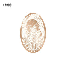 Load image into Gallery viewer, Genshin Impact 5th Anniversary Themed Badge Preorder
