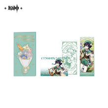 Load image into Gallery viewer, Genshin Impact 5th Anniversary Themed Commemorative Ticket Set Preorder

