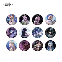 Genshin Impact Song of the Welkin Moon Themed Badge Preorder