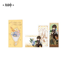 Load image into Gallery viewer, Genshin Impact 5th Anniversary Themed Commemorative Ticket Set Preorder
