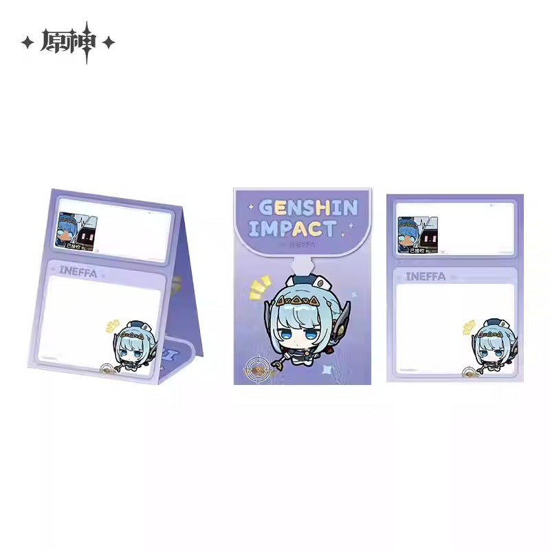 Genshin Impact Nod-Krai Emoticon Acrylic Standing Notepad Preorder