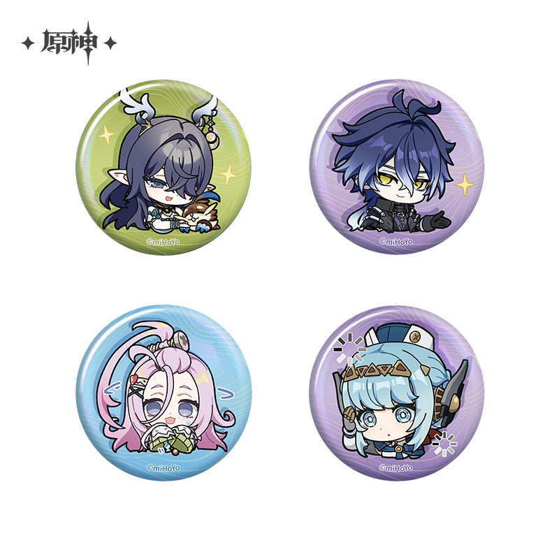 Genshin Impact Nod-Krai Emoticon Badge Preorder