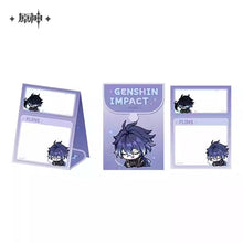 Load image into Gallery viewer, Genshin Impact Nod-Krai Emoticon Acrylic Standing Notepad Preorder

