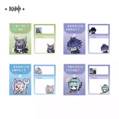 Genshin Impact Nod-Krai Emoticon Acrylic Standing Notepad Preorder