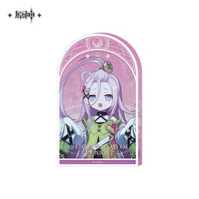 Load image into Gallery viewer, Genshin Impact Moonlit Ballad Of The Night Themed Thick Acrylic Ornament Preorder
