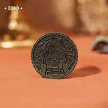 Load image into Gallery viewer, Genshin Impact Flins Decision Coin Necklace Preorder
