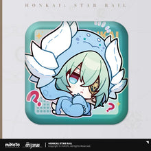 Load image into Gallery viewer, Honkai: Star Rail Pom Pom Exhibition Hall Themed Square Badge
