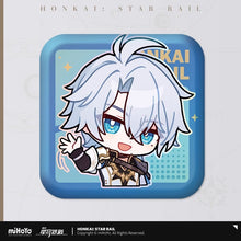 Load image into Gallery viewer, Honkai: Star Rail Pom Pom Exhibition Hall Themed Square Badge
