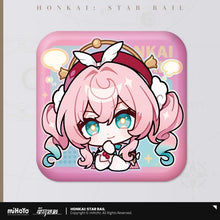 Load image into Gallery viewer, Honkai: Star Rail Pom Pom Exhibition Hall Themed Square Badge
