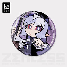 Load image into Gallery viewer, Zenless Zone Zero New Eridu Themed Mockingbird Chibi Character Badge Preorder
