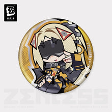 Load image into Gallery viewer, Zenless Zone Zero New Eridu Themed Obol Squad Chibi Character Badge Preorder

