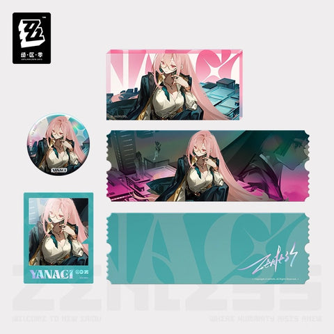 Zenless Zone Zero FM Image Themed Tsukishiro Yanagi Merchandise Set Preorder