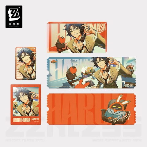 Zenless Zone Zero FM Image Themed Asaba Harumasa Merchandise Set Preorder