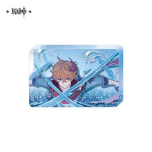 Load image into Gallery viewer, Genshin Impact Shadowed Journey Themed Acrylic Quicksand Ornament Preorder
