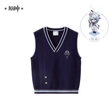 Load image into Gallery viewer, Genshin Impact Kamisato Ayato Themed Knitted Vest Preorder
