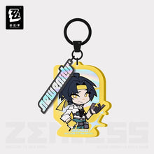 Load image into Gallery viewer, Zenless Zone Zero New Eridu Themed Hollow Special Operations Section 6 Acrylic Chibi Character Keychains Preorder
