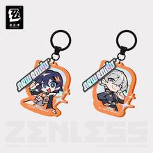 Load image into Gallery viewer, Zenless Zone Zero New Eridu Themed Proxy Chibi Acrylic Character Pendant Preorder
