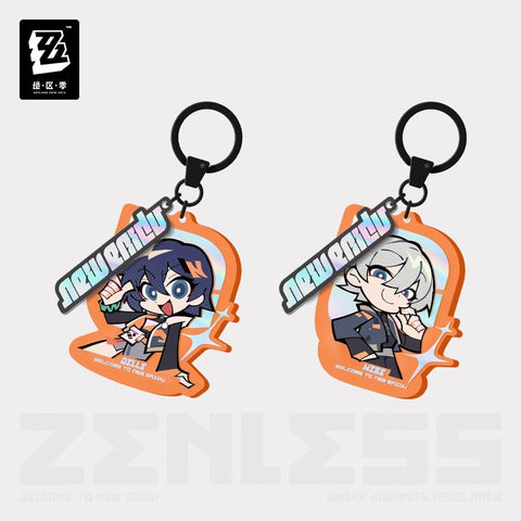 Zenless Zone Zero New Eridu Themed Proxy Chibi Acrylic Character Pendant Preorder
