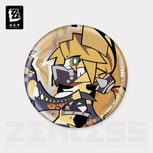 Load image into Gallery viewer, Zenless Zone Zero New Eridu Themed Sons of Calydon Chibi Character Badge Preorder
