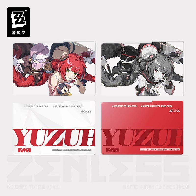 Zenless Zone Zero Spook Shack Cinema Themed Fixed Frame Acrylic Insert Preorder