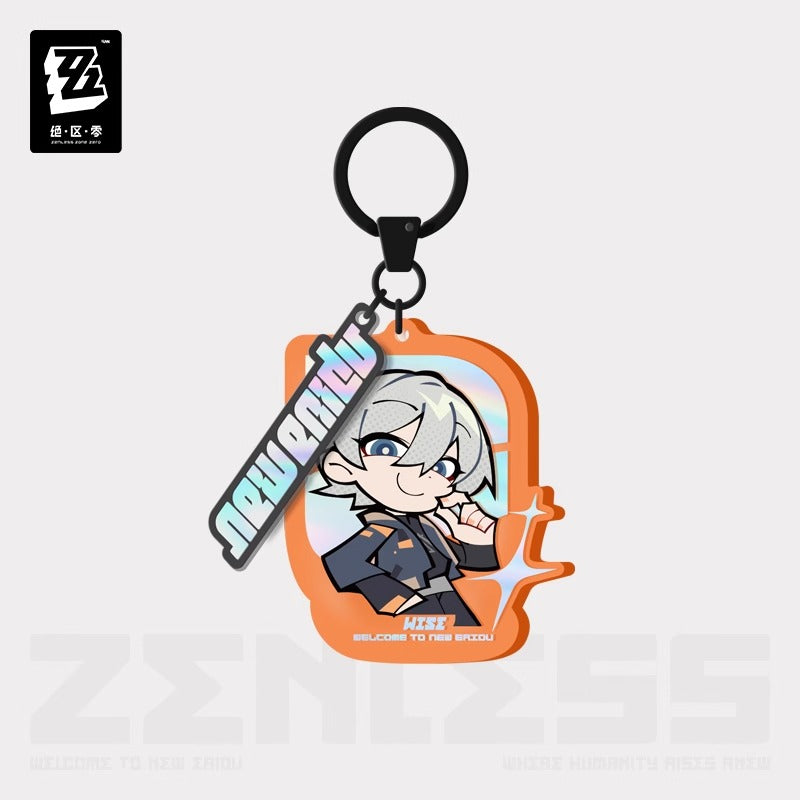 Zenless Zone Zero New Eridu Themed Proxy Chibi Acrylic Character Pendant Preorder