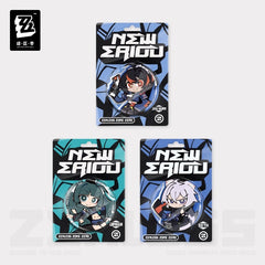 Zenless Zone Zero New Eridu Themed Criminal Investigation Special Response Team Chibi Character Badge Preorder
