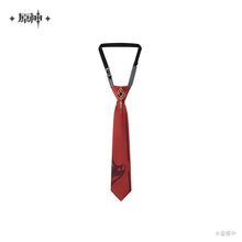 Load image into Gallery viewer, Genshin Impact The Eleven Fatui Harbingers Themed Pre-tied Necktie Preorder
