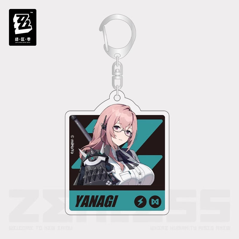 Zenless Zone Zero Hollow Special Operations Section 6 Acrylic Character Pendant