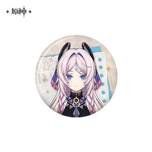 Load image into Gallery viewer, Genshin Impact Reflections of Light Themed Badge Preorder
