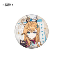 Load image into Gallery viewer, Genshin Impact Reflections of Light Themed Badge Preorder
