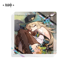 Load image into Gallery viewer, Genshin Impact Destined Day Themed Character Thick Acrylic Coaster 2025 Preorder
