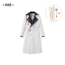 Load image into Gallery viewer, Genshin Impact The Eleven Fatui Harbingers Themed Fatui Harbinger Long Jacket Preorder
