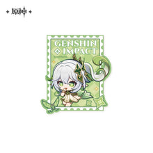 Load image into Gallery viewer, Genshin Impact Teyvat Expo Themed Luggage Tag and Toiletry Bag Preorder
