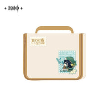 Load image into Gallery viewer, Genshin Impact Teyvat Expo Themed Luggage Tag and Toiletry Bag Preorder
