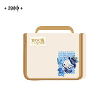 Load image into Gallery viewer, Genshin Impact Teyvat Expo Themed Luggage Tag and Toiletry Bag Preorder
