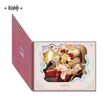 Load image into Gallery viewer, Genshin Impact Destined Day Themed Character Flip-Paper Window Signboard 2025 Preorder
