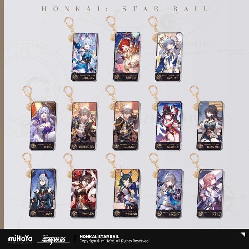 Honkai: Star Rail The Harmony Character Acrylic Keychain