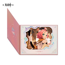 Load image into Gallery viewer, Genshin Impact Destined Day Themed Character Flip-Paper Window Signboard 2025 Preorder
