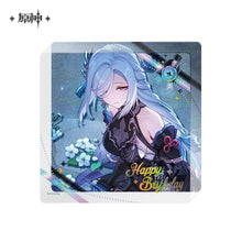 Load image into Gallery viewer, Genshin Impact Destined Day Themed Character Thick Acrylic Coaster 2025 Preorder

