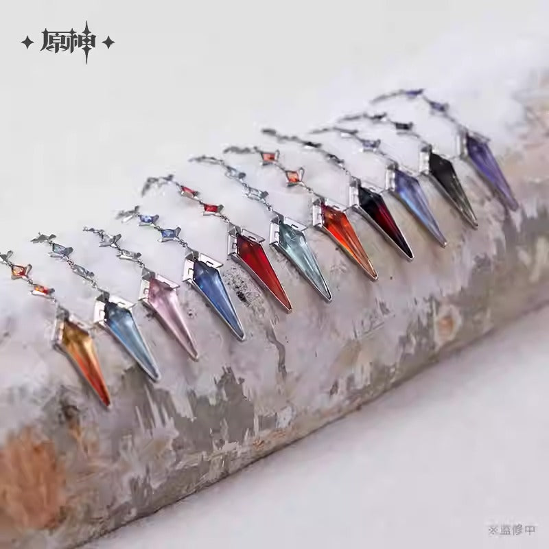 Genshin Impact The Eleven Fatui Harbingers Themed Fatui Harbinger Brooch Set Accessory Pack Preorder