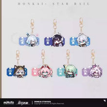Load image into Gallery viewer, Honkai: Star Rail Pom Pom Exhibition Hall Themed Acrylic Keychain
