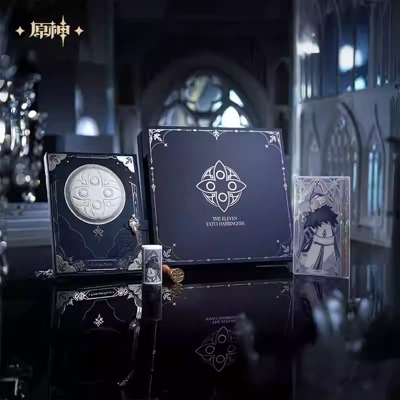 Genshin Impact The Eleven Harbinger Themed Hand Ledge Notebook Gift Box
