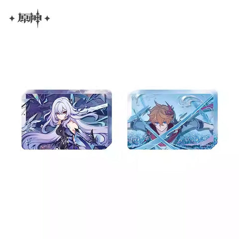 Genshin Impact Shadowed Journey Themed Acrylic Quicksand Ornament Preorder