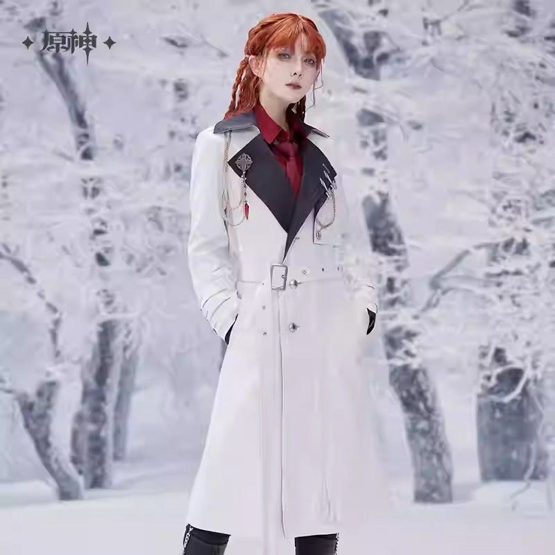Genshin Impact The Eleven Fatui Harbingers Themed Fatui Harbinger Long Jacket Preorder